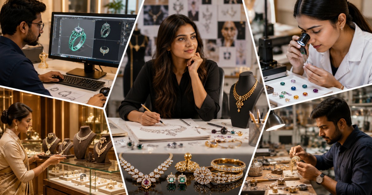 Top Career Options After a Jewellery Design Course in India